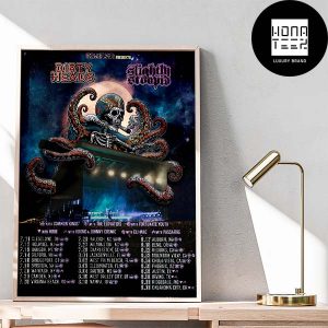 Slightly Stoopid And Dirty Heads Slightly Dirty Summer Tour 2024 Tour Date Fan Gifts Home Decor Poster Canvas