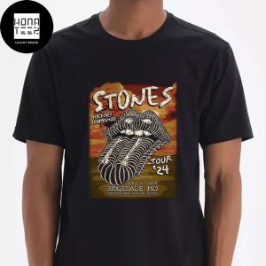 The Rolling Stones Hackney Diamonds 24 At The Thunder Ridge Nature Arena In Ridgedale MO July 21 2024 Fan Gifts Classic T-Shirt