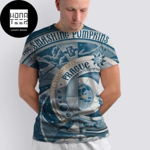 The Smashing Pumpkins Tour at O2 Universum Praha on July 04 2024 Fan Gifts All Over Print Shirt