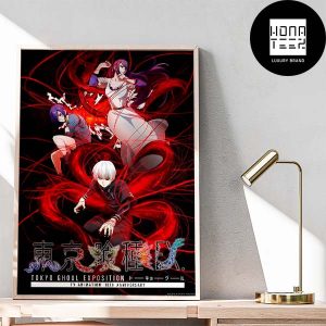 Tokyo Ghoul Exposition The 10th Anniversary Fan Gifts Home Decor Poster Canvas