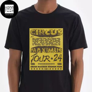 Travis Scott Circus Maximus Tour 2024 South America And Australia Tour Date Fan Gifts Classic T-Shirt