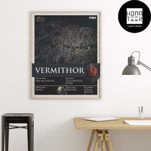 Vermithor In House Of The Dragon Home Decor Poster Canvas