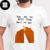 White Bear With Send Nudes Quote Cute Classic T-Shirt