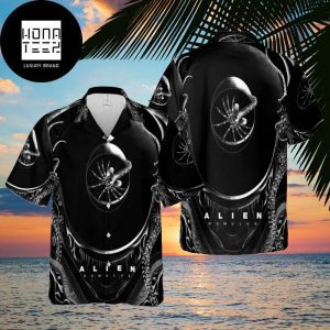 Alien Romulus New Design Black And White Fan Gifts Trendy Hawaiian Shirt