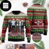 Alice In Chains With The Grinch Santa Hat 2024 Ugly Christmas Sweater