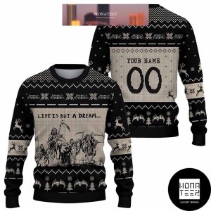 Avenged Sevenfold Life Is But A Dream Personalized 2024 Ugly Christmas Sweater