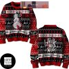 Blink-182 Bunny Santa With White Reindeer 2024 Christmas Ugly Sweater