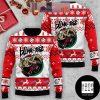 Blink-182 Bunny And Snowman Rock Band All The Small Things 2024 Christmas Ugly Sweater