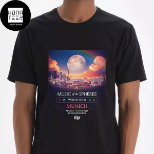 Coldplay Music Of The Spheres World Tour Munich August 15 17 18 2024 Fan Gifts Classic T-Shirt