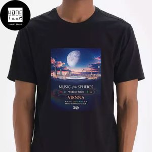 Coldplay Music Of The Spheres World Tour Vienna August 2024 Fan Gifts Classic T-Shirt