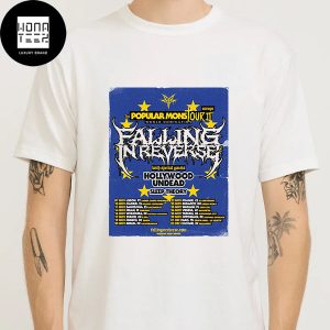 Falling In Reverse The Popular MonsTOUR II 2024 Europe Tour Date Fan Gifts Classic T-Shirt