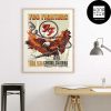 Foo Fighters Everything Or Nothing At All At The BMO Stadium In Los Angeles CA On August 11 2024 Fan Gifts Home Decor Poster Canvas