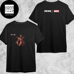 Fortnite X Marvel Iron Spider New Outfit Fan Gifts Two Sides Classic T-Shirt