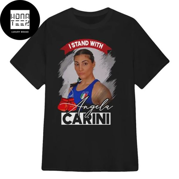 I Stand With Angela Aarini Paris 2024 T-Shirt