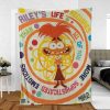 Saving Bikini Bottom A Sandy Cheeks Movie Gray In Paris Fleece Blanket