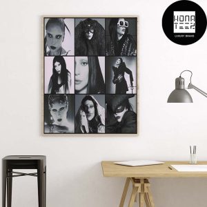 Lady Gaga LG7 Moodboard Fan Gifts Home Decor Poster Canvas