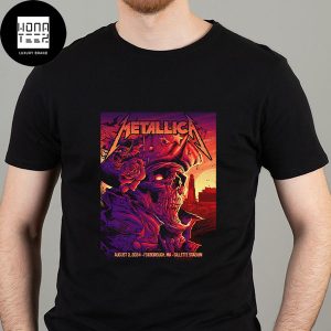 Metallica M72 Foxborough At Gillette Stadium On August 02 2024 Fan Gifts Classic T-Shirt