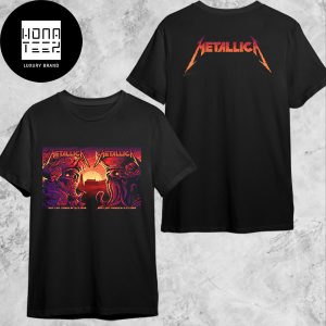 Metallica M72 Foxborough At Gillette Stadium On August 02 And 04 2024 Fan Gifts Two Sides Classic T-Shirt