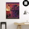 Metallica M72 Foxborough At Gillette Stadium On August 02 2024 Fan Gifts Home Decor Poster Canvas