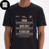 Rolling Loud 10th Aniversary at Hard Rock Stadium Miami On December 13-15 2024 Lineup Fan Gifts Two Sides Classic T-Shirt