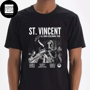 St. Vincent All Born Screaming Tour Australia Fan Gifts Classic T-Shirt