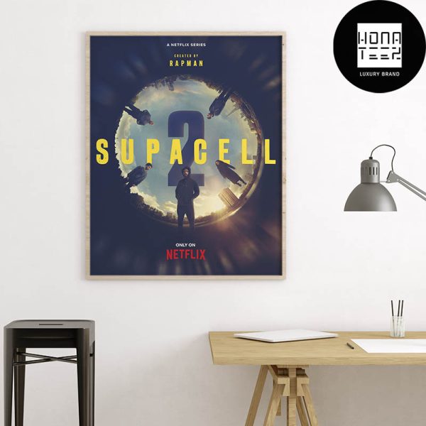 Supacell Season 2 On Netflix Fan Gifts Home Decor Poster Canvas