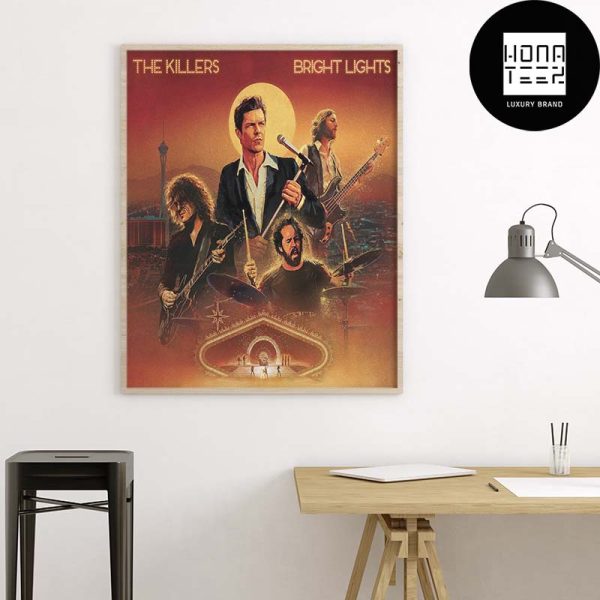 The Killers New Single Bright Lights Fan Gifts Home Decor Poster Canvas