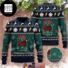 ACDC Cute Chibi Member Pink Color 2024 Ugly Christmas Sweater