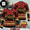 ACDC Jingle Hells Bells With Xmas Pattern 2024 Ugly Christmas Sweater