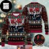 ACDC Jingle Hells Bells With Xmas Pattern 2024 Ugly Christmas Sweater