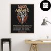 P.O.D. Band Latin America 2024 Tour Date Fan Gifts Home Decor Poster Canvas