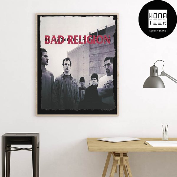 Bad Religion Stranger Than Fiction Fan Gifts Home Decor Poster Canvas