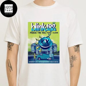 Blink-182 Tour Return To Mexico City On November 9 2024 At the GNP Seguros Stadium Fan Gifts Classic T-Shirt