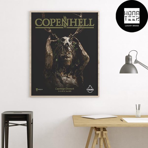 Copenhell 2025 In Copenhagen Denmark In June 2025 Fan Gifts Home Decor Poster Canvas