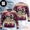 Star Trek Captain Picard Make It Snow Xmas Pattern 2024 Ugly Christmas Sweater