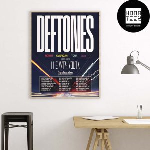 Deftones North American Tour 2025 Fan Gifts Home Decor Poster Canvas