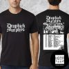 Dropkick Murphys UK And Europe Winter 2025 Tour Date Fan Gift Classic T-Shirt