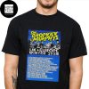 Dropkick Murphys North America Fall 2024 Tour Date Fan Gift Two Sides Classic T-Shirt