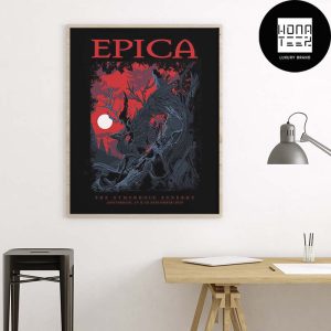 Epica The Symphonic Synergy On 19 And 20 September 2024 In Amsterdam Fan Gifts Home Decor Poster Canvas