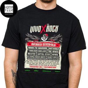 Festival VIVO X EL ROCK 2025 Lineup Fan Gifts Classic T-Shirt