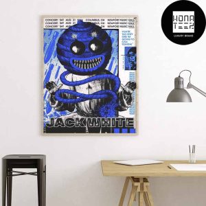 Jack White Concert At Newport Music Hall In Columbus On August 31 2024 Fan Gifts Home Decor Poster Canvas