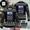 Kiss Band End Of The Road Vintage Pattern Black 2024 Ugly Christmas Sweater