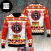 Kiss Band Rock And Roll Over Orange Color Logo V2 2024 Ugly Christmas Sweater