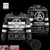 Linkin Park I’ve Become So Numb I Can’t Feel You There Customize Name And Number 2024 Ugly Christmas Sweater