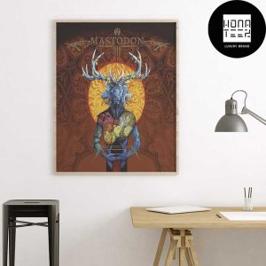 Mastodon Happy 18th Birthday Blood Mountain Fan Gifts Home Decor Poster Canvas