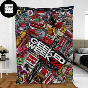 Netflix Geeked Week Sept 16-19 2024 Fan Gifts Fleece Blanket