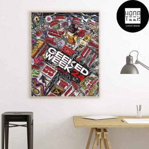 Netflix Geeked Week Sept 16-19 2024 Fan Gifts Home Decor Poster Canvas