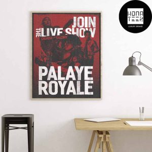 Palaye Royale The Death Or Glory Tour Dark Ver Fan Gifts Home Decor Poster Canvas