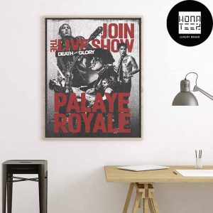 Palaye Royale The Death Or Glory Tour Light Ver Fan Gifts Home Decor Poster Canvas