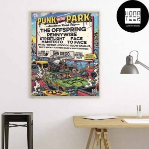 Punk In The Park Returns To Southern California On November 16th At Snapdragon Stadium Fan Gifts Home Decor Poster Canvas